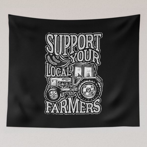 Item preview, Support Your Local Farmers 3 designed and sold by lsapparel.