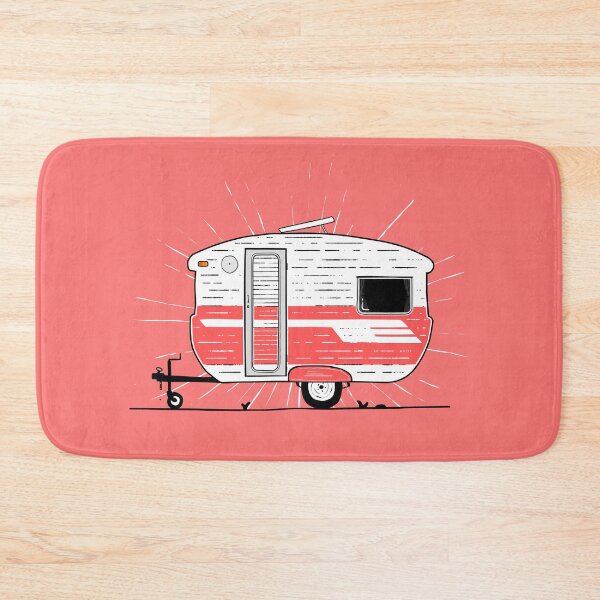 Item preview, Watermelon vintage Caravan Illustration designed and sold by Van Drawings.