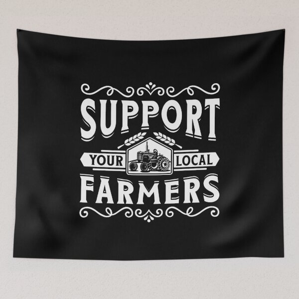 Item preview, Support Your Local Farmers 5 designed and sold by lsapparel.