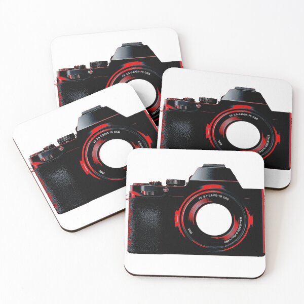 Item preview, Mirrorless Still Camera in Red designed and sold by stevespencetv.