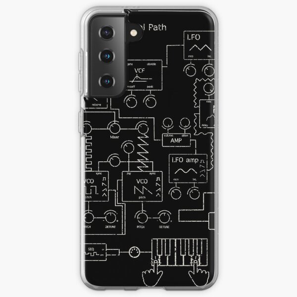 Synthesizer Signal path for Electronic Musician Samsung Galaxy Soft Case