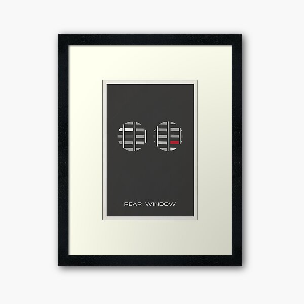 Rear Window Framed Art Print