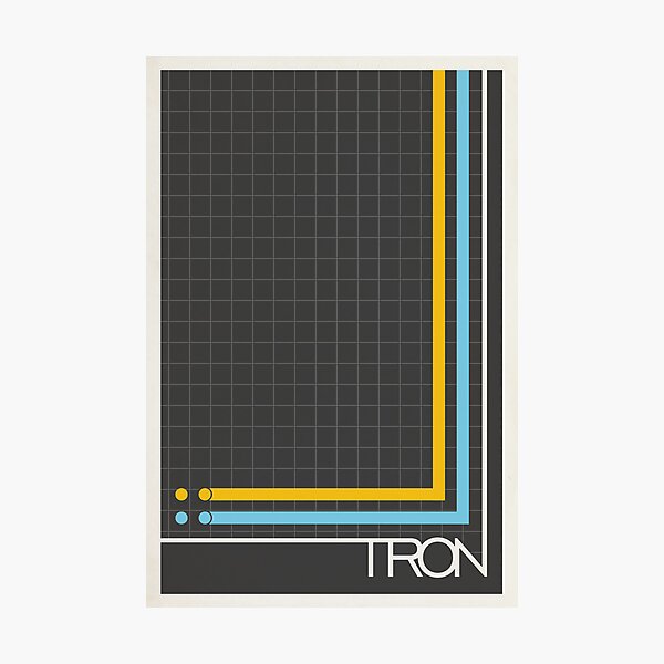 Tron Photographic Print
