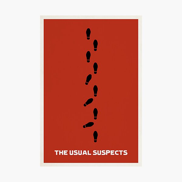 The Usual Suspects Photographic Print