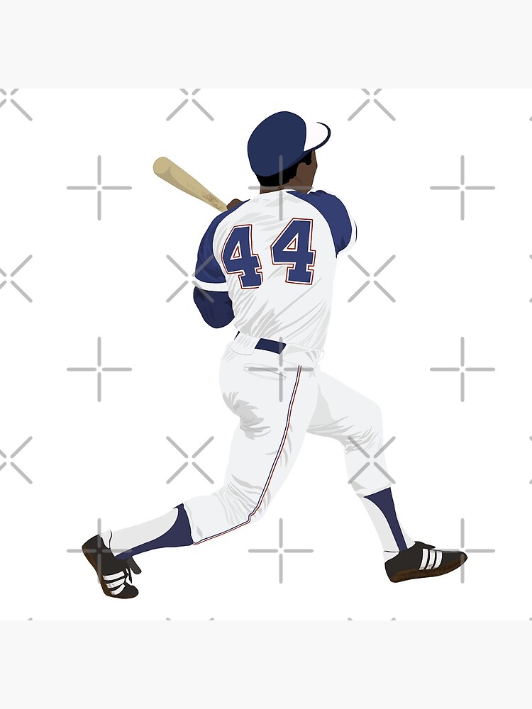 HANK AARON art print Atlanta Braves FREE shipping!