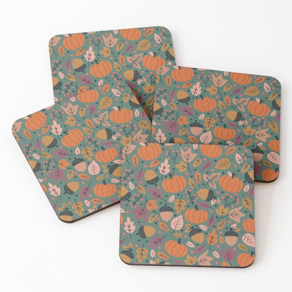 Item preview, Fall Pumpkin Field designed and sold by Allison Romero Design.