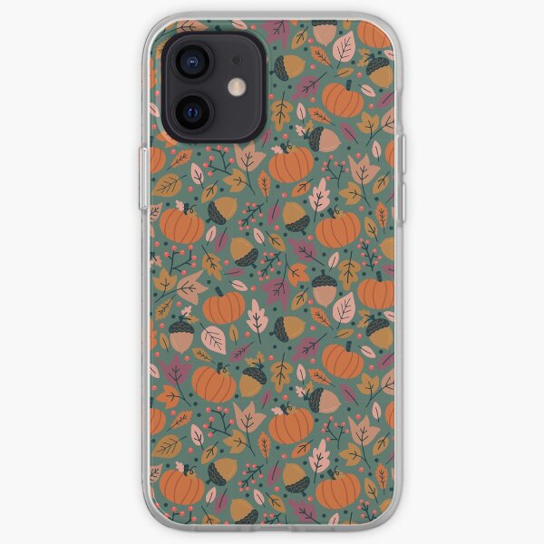 Fall Pumpkin Field iPhone Soft Case