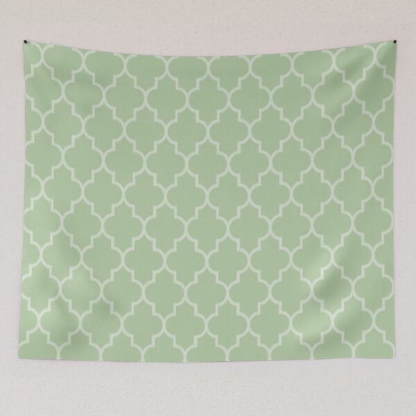 Item preview, Patrón de cuatrifolio verde designed and sold by pro2ozoa.