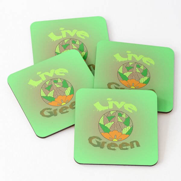 Item preview, Live Green environmental message designed and sold by FerretSteph.