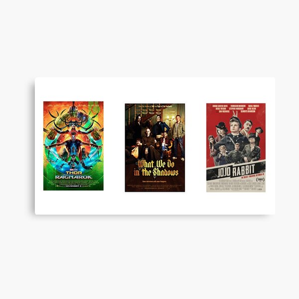taika waititi movie posters Canvas Print