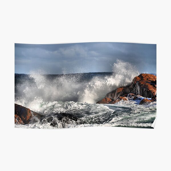 Splash - Canal Rocks Western Australia Poster
