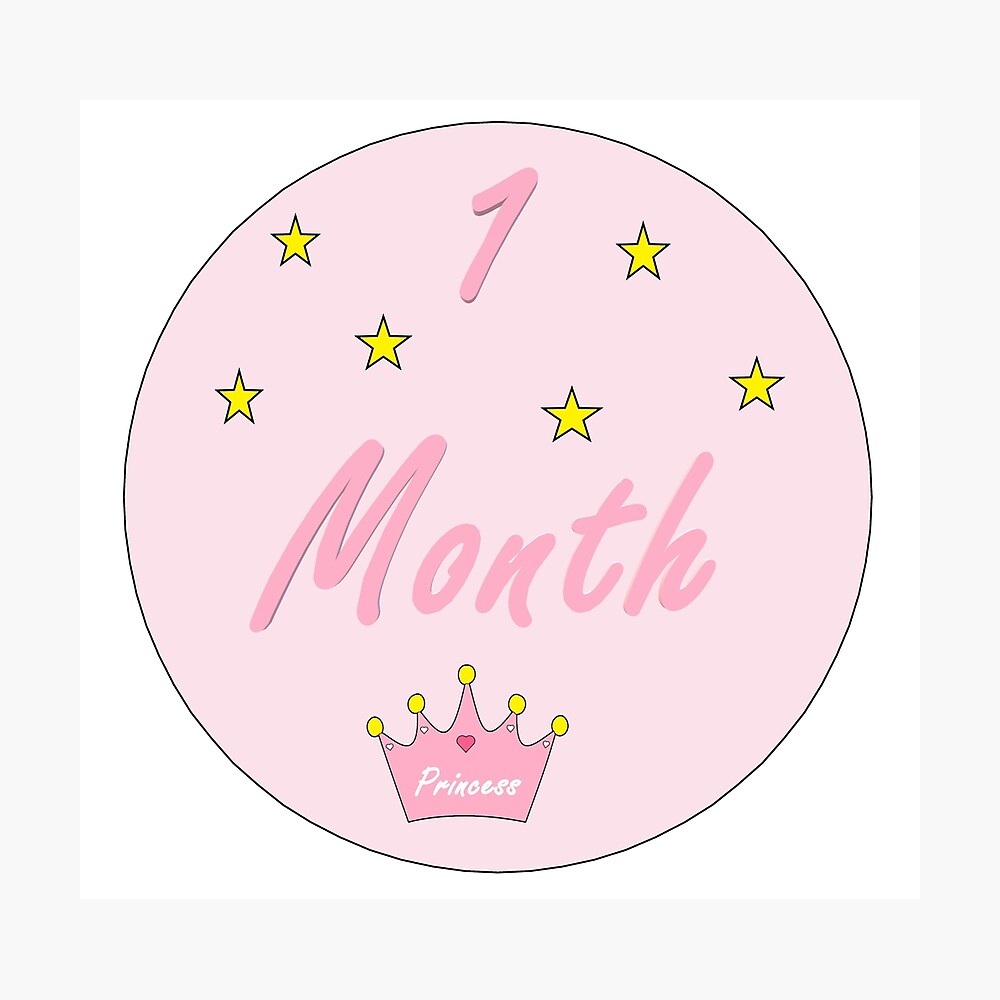 1 month best sale old baby sign