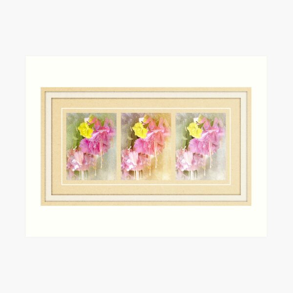 Fuchsia Fairies Art Print