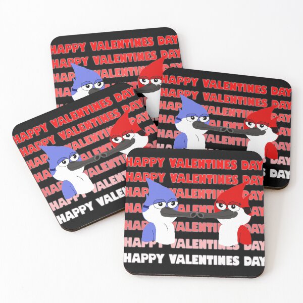 Item preview, Mordecai and Margareth Regular Show/Valentines Day designed and sold by kestrada2906.
