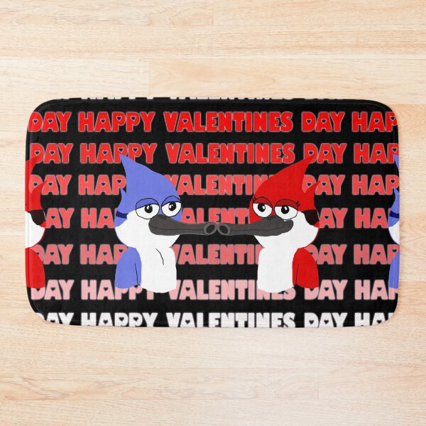 Item preview, Mordecai and Margareth Regular Show/Valentines Day designed and sold by kestrada2906.