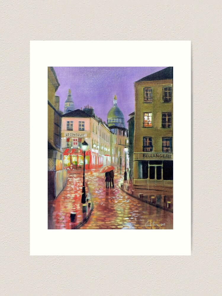 Montmartre Paris painting