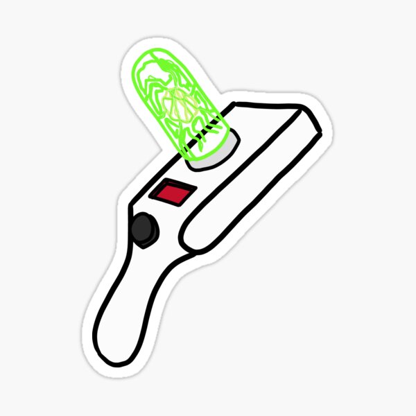 Portal Gun | Rick and Morty Gadget Sticker