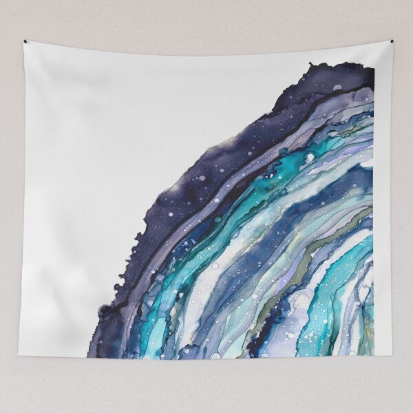Item preview, Alcohol Ink Geode Art designed and sold by PaintingbyAgnes.