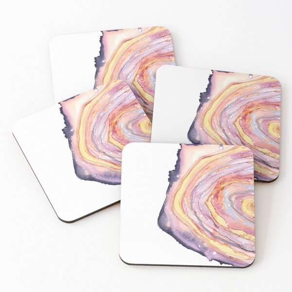 Item preview, Alcohol Ink Geode Art designed and sold by PaintingbyAgnes.