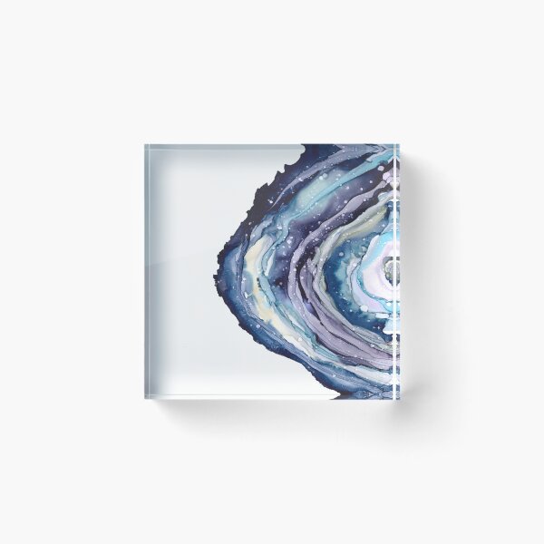 Item preview, Alcohol Ink Geode Art designed and sold by PaintingbyAgnes.