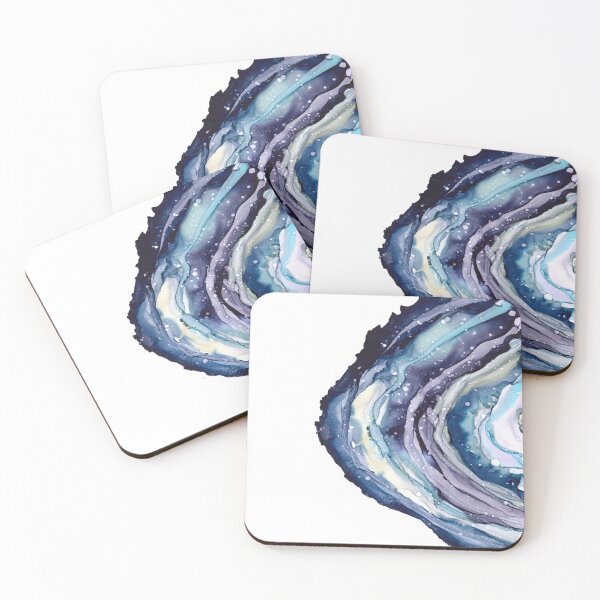 Item preview, Alcohol Ink Geode Art designed and sold by PaintingbyAgnes.