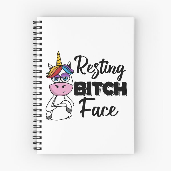 Item preview, resting Bitch Face Unicorn designed and sold by Jarkells.