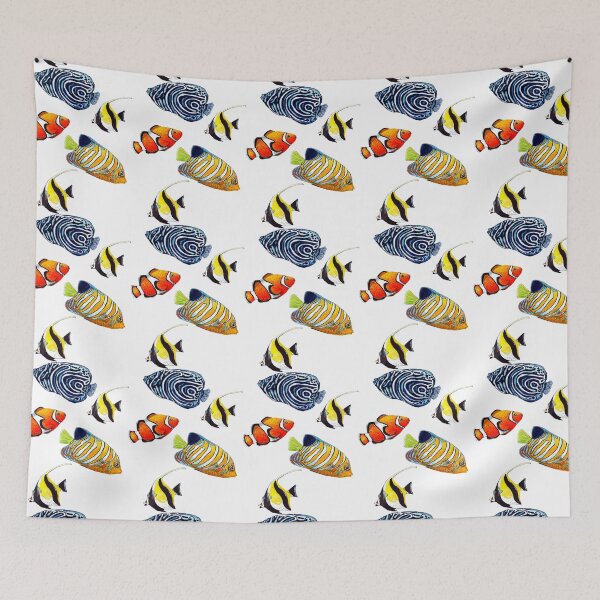 Item preview, Colorful Tropical Fish designed and sold by montedesigns.
