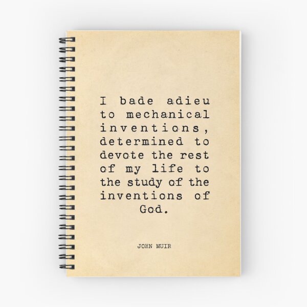 Item preview, I bade adieu to mechanical inventions - John Muir designed and sold by vintagepaper.