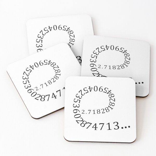 Item preview, Euler's number designed and sold by Stargazerr.