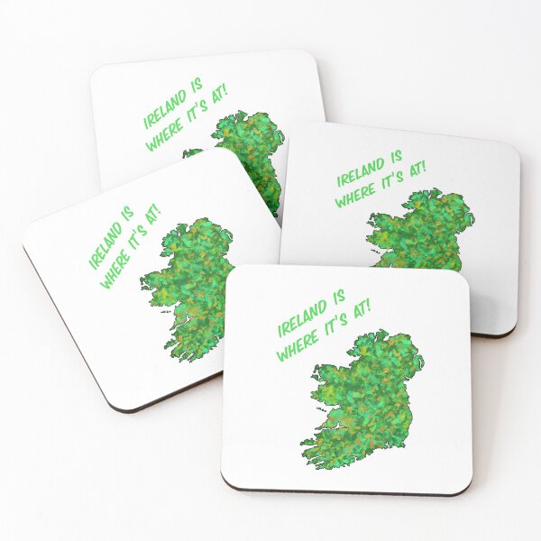 Item preview, St Patrick’s Day Ireland is where it’s at  designed and sold by KatQat.