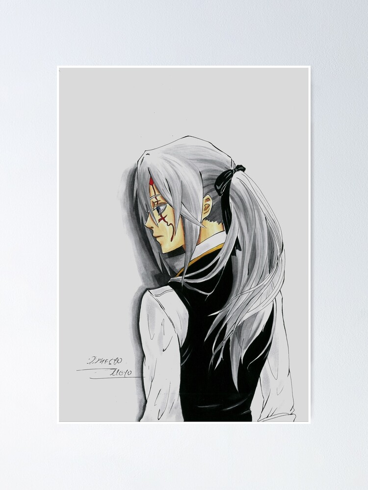 Allen Walker D Gray Man Poster By Nadartist Redbubble