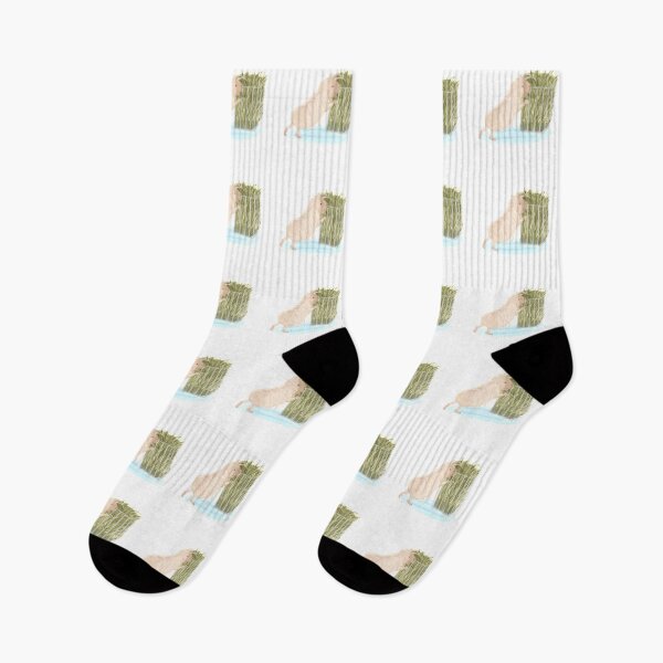 Item preview, Mr Muffle reaching for hay! designed and sold by mondesign26.