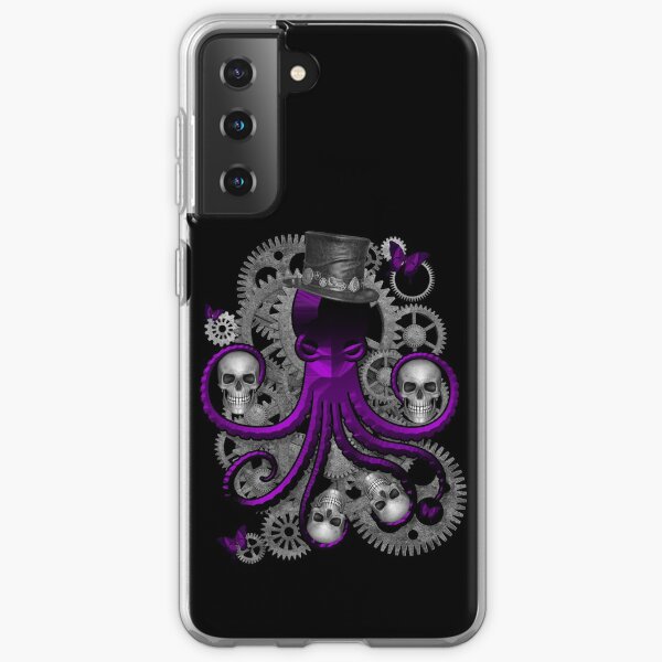 Steampunk Octopus (purple) Samsung Galaxy Soft Case