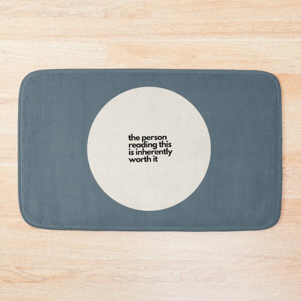 Item preview, the person reading this is inherently worth it designed and sold by willbiscool.