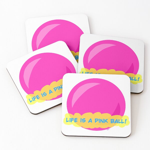 Item preview, Pink ball (Life is a pink ball) designed and sold by Wolfponybot.