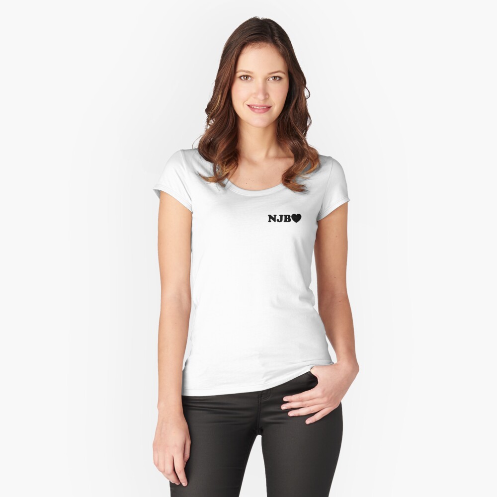 Item preview, Fitted Scoop T-Shirt designed and sold by MadEDesigns.