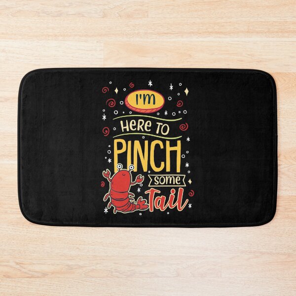 Item preview, Mardi Gras Crawfish Here To Pinch Some Tail designed and sold by Betsytiptoe.