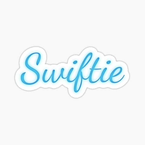 Swiftie Holographic Sticker