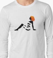 Leeloo Dallas Mudflap (mirror) Long Sleeve T-Shirt