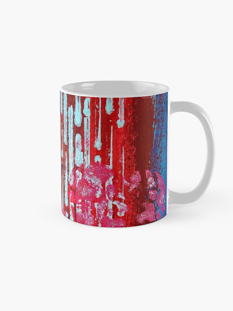 Alternate view of Yellow Flowers on a Blue Sky Mug