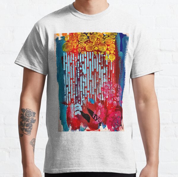 Yellow Flowers on a Blue Sky Classic T-Shirt