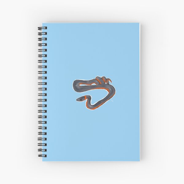 Ring Neck Snake Prints Spiral Notebook