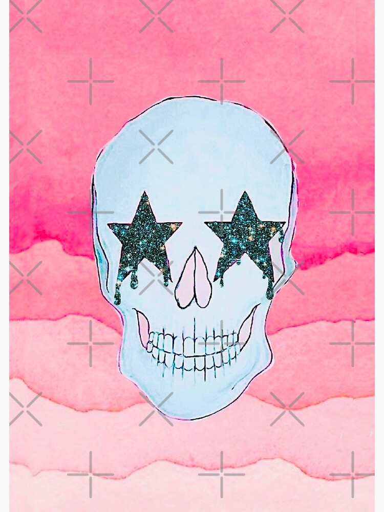 Cute Skull Posters Redbubble - cranium beach house roleplay roblox