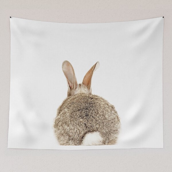 Item preview, Bunny Tail Print by Zouzounio Art designed and sold by zouzounioart.