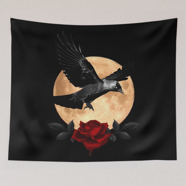 Item preview, Fullmoon crow designed and sold by LuciaS.