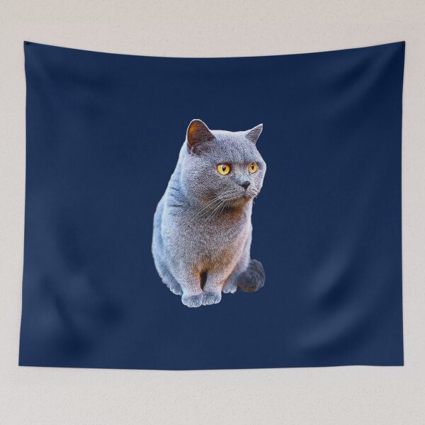 Item preview, British Shorthair Cat Blue  designed and sold by ElegantCat.