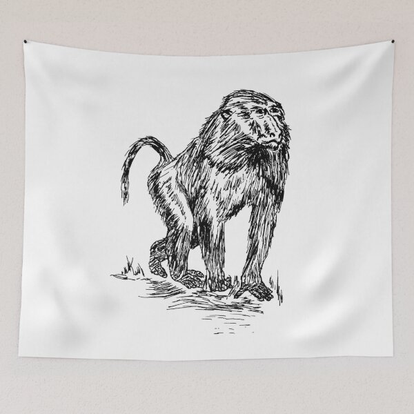 Item preview, Barna the Baboon designed and sold by simpleink.