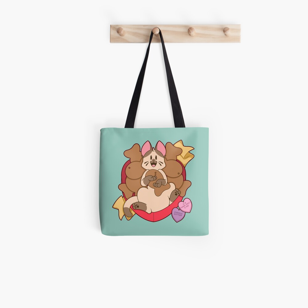 Valentines Box of Chocolates —Siamese Tote Bag