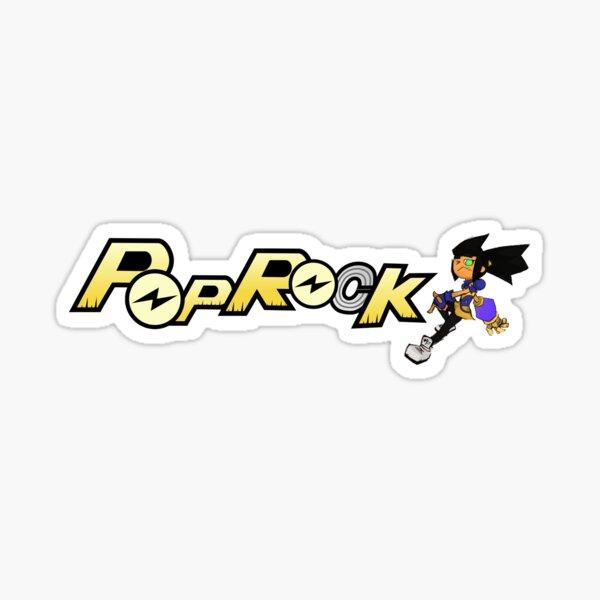 PopRock logo Sticker
