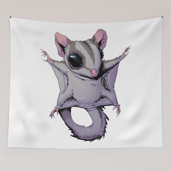 Item preview, Cute Flying Sugar Glider Gift For Kids and Sugar Glider Lovers designed and sold by DontTouchHutch.